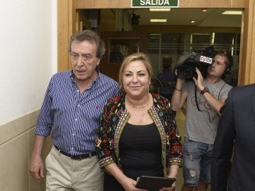 Rosa Valdeón tras ser arrestada por triplicar la tasa de alcohol en sangre permitida Rosa Valdeón tras ser arrestada por triplicar la tasa de alcohol en sangre permitida