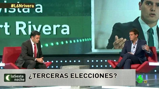 Frame 25.677369 de: Albert Rivera: "Creo que se van a evitar las terceras elecciones, espero que los viejos partidos entren en razón" Frame 25.677369 de: Albert Rivera: "Creo que se van a evitar las terceras elecciones, espero que los viejos partidos entren en razón"