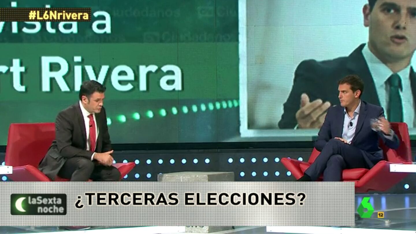 Frame 25.677369 de: Albert Rivera: "Creo que se van a evitar las terceras elecciones, espero que los viejos partidos entren en raz&oacute;n"