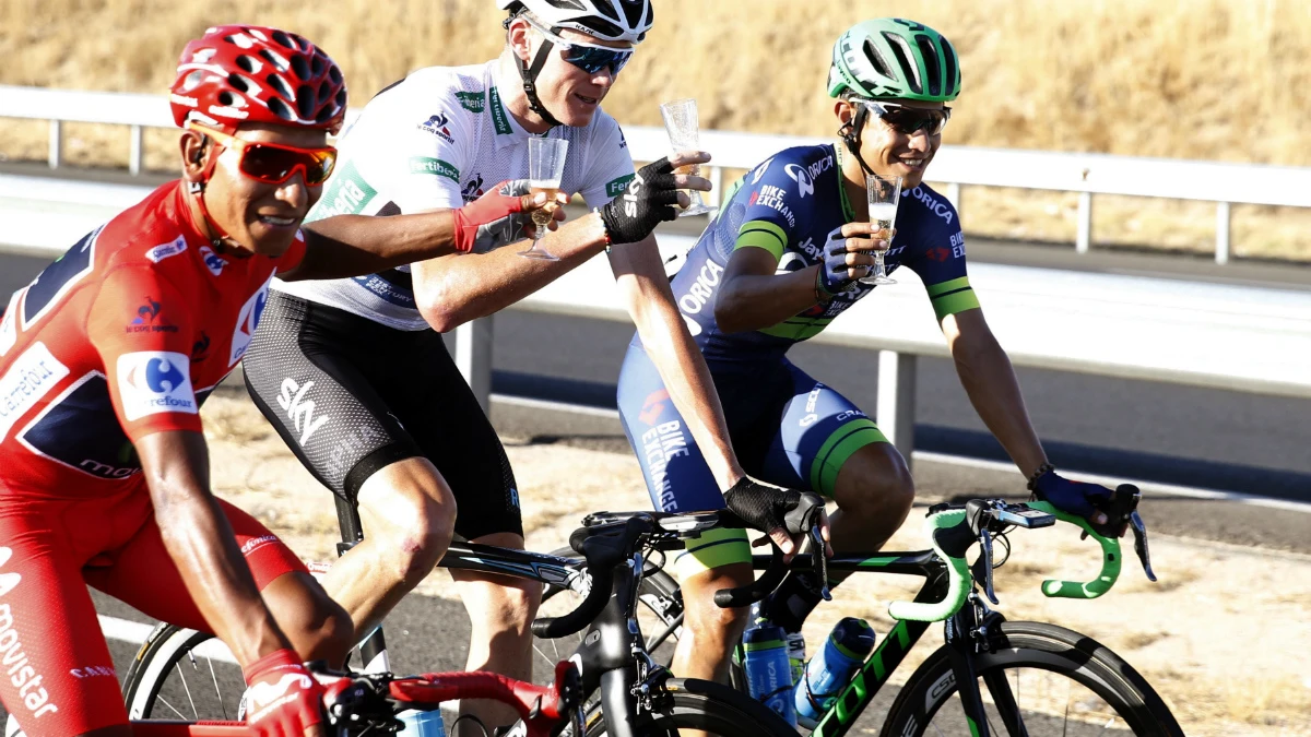 Quintana, Froome y Chaves, en la Vuelta