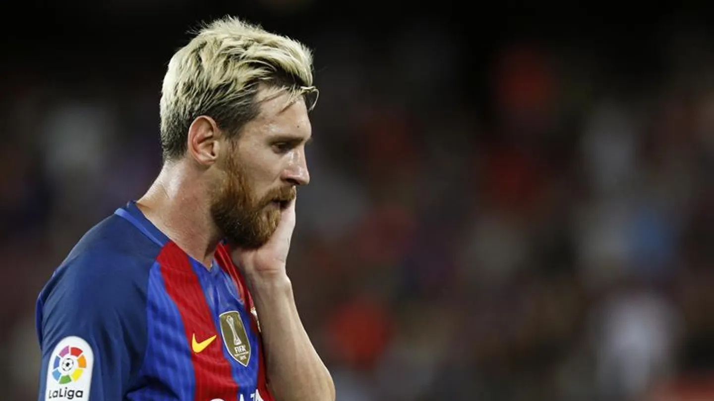 Messi tras la derrota ante el Alavés Messi tras la derrota ante el Alavés