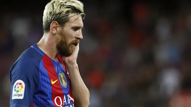 Messi tras la derrota ante el Alavés Messi tras la derrota ante el Alavés