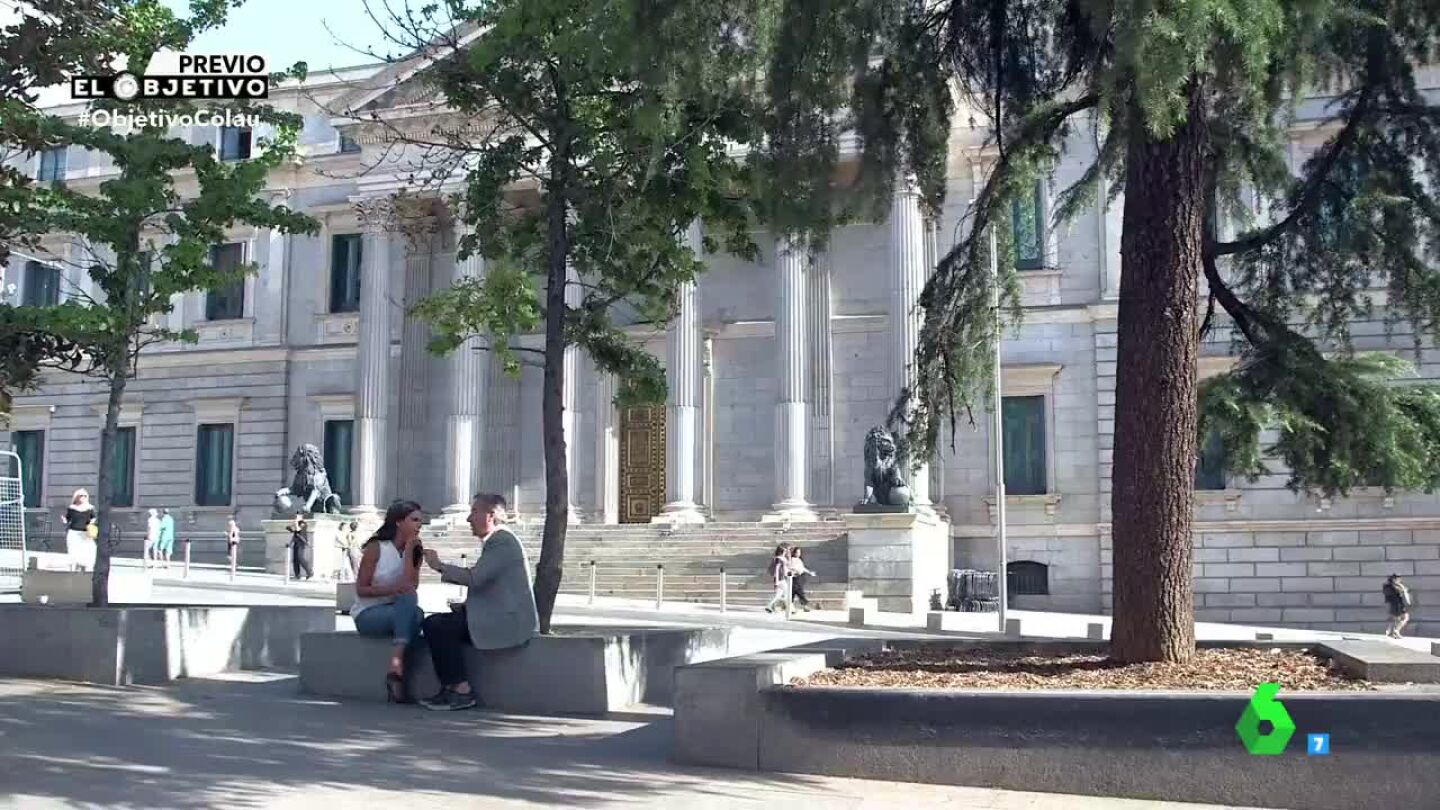 Ana Pastor e I&ntilde;aki Gabilondo, a las puertas del Congreso