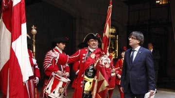 El presidente de la Generalitat, Carles Puigdemont 