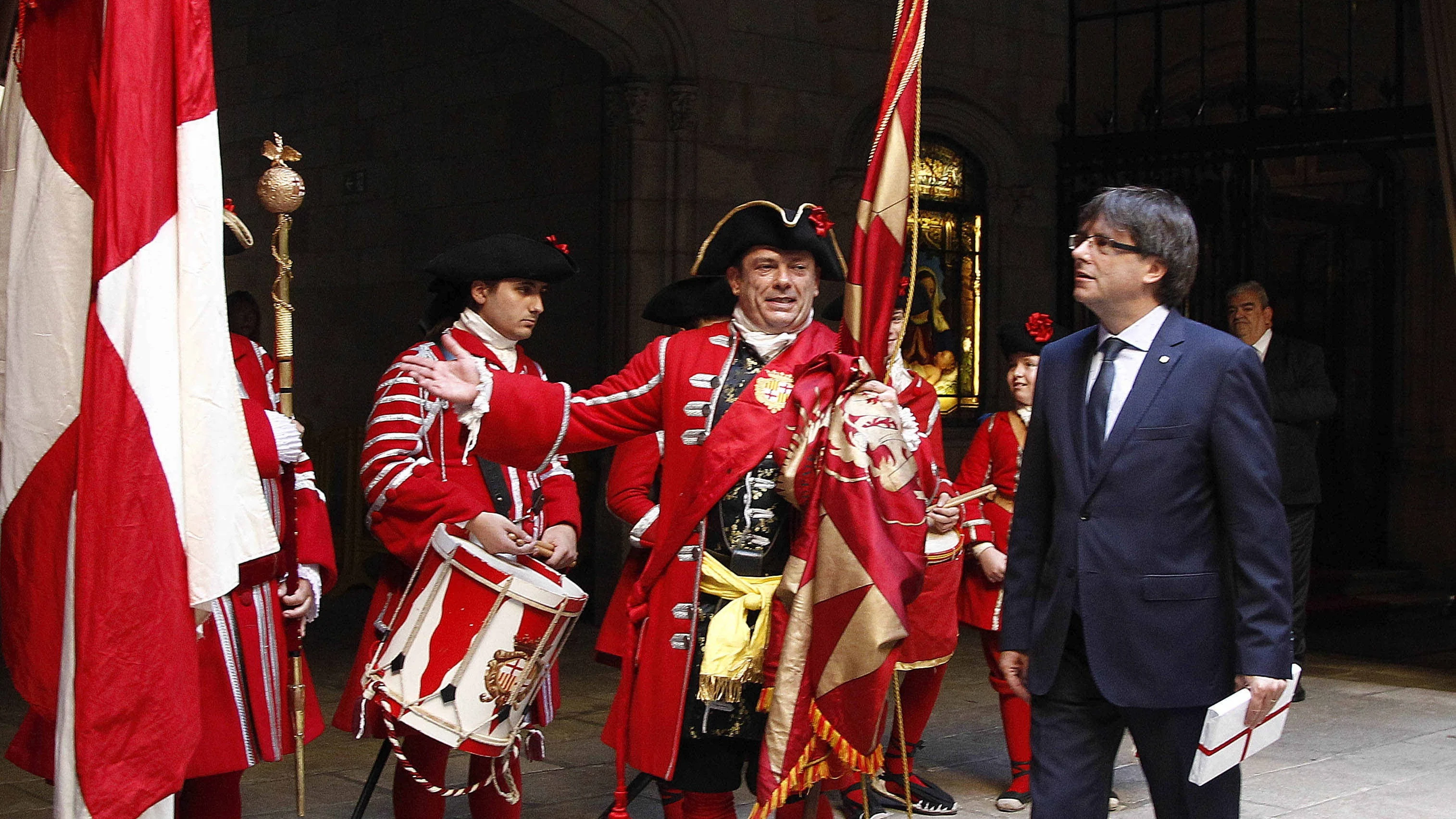 El presidente de la Generalitat, Carles Puigdemont 