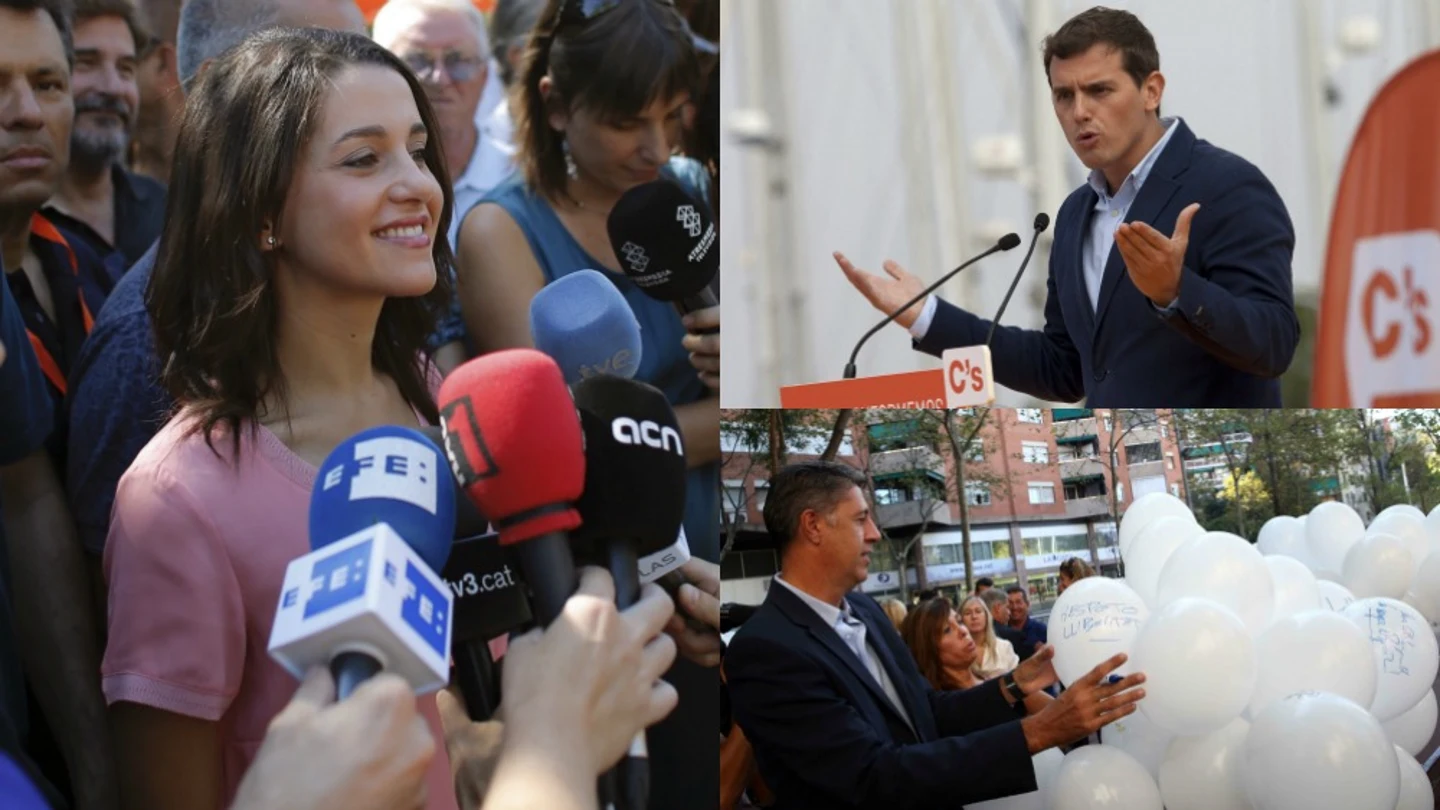 Dirigentes de PP y Ciudadanos Dirigentes de PP y Ciudadanos