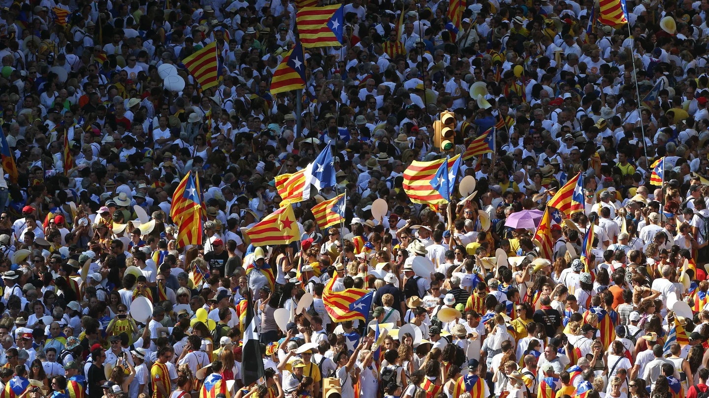 Marcha independentista en la Diada 2016 Marcha independentista en la Diada 2016