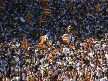 Marcha independentista en la Diada 2016 Marcha independentista en la Diada 2016