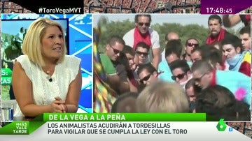 Frame 229.822932 de: Silvia Barquero: "Es lamentable que el alcalde no haya prohibido el Toro de la Vega y haya tenido que ser el PP"