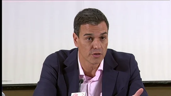 Pedro Sánchez, secretario general del PSOE Pedro Sánchez, secretario general del PSOE, en la Escuela de Verano de UGT