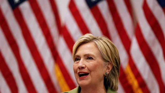 Imagen de Hillary Clinton, candidata demócrata a la Casa Blanca 
