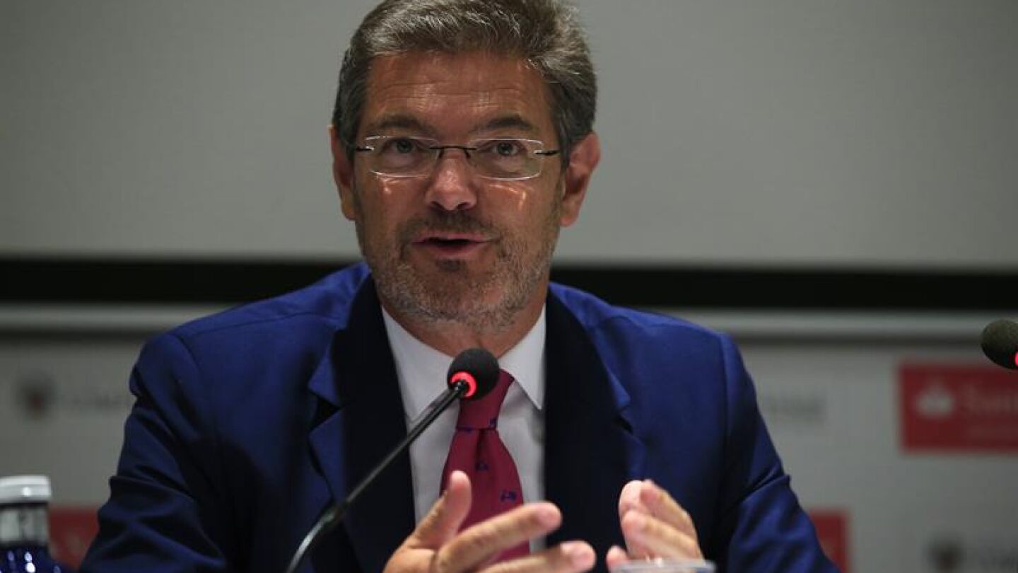 Imagen del ministro de Justicia y Fomento en funciones Rafael Catal&aacute;