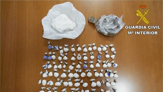 Dosis de cocaína. Dosis de cocaína.