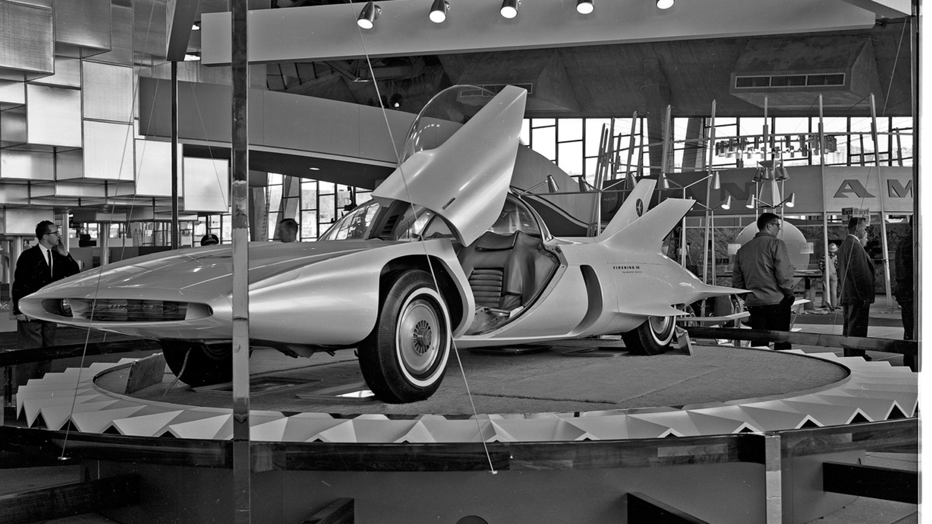 Coche autónomo en los 60
