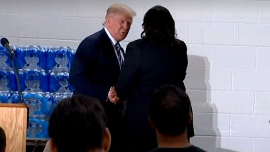 Una monja manda callar a Trump