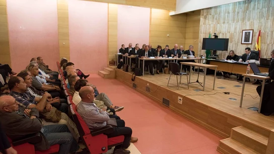 El banquillo de los acusados por el caso de la Alhambra El banquillo de los acusados por el caso de la Alhambra
