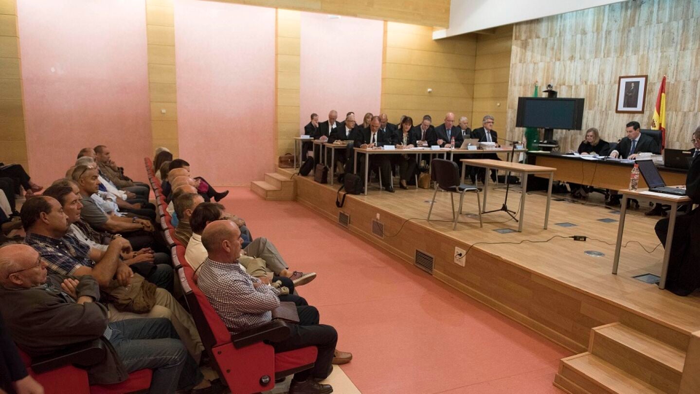 El banquillo de los acusados por el caso de la Alhambra