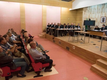 El banquillo de los acusados por el caso de la Alhambra El banquillo de los acusados por el caso de la Alhambra