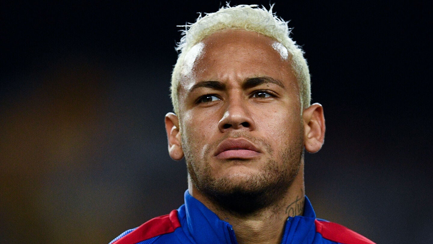 Neymar Jr en el partido contra el Celtic