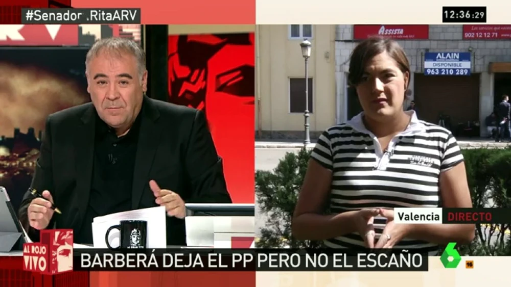 Loreto Ochando: "En el PP temen una reacción de Rita Barberá porque hace lo que quiere cuando quiere" 