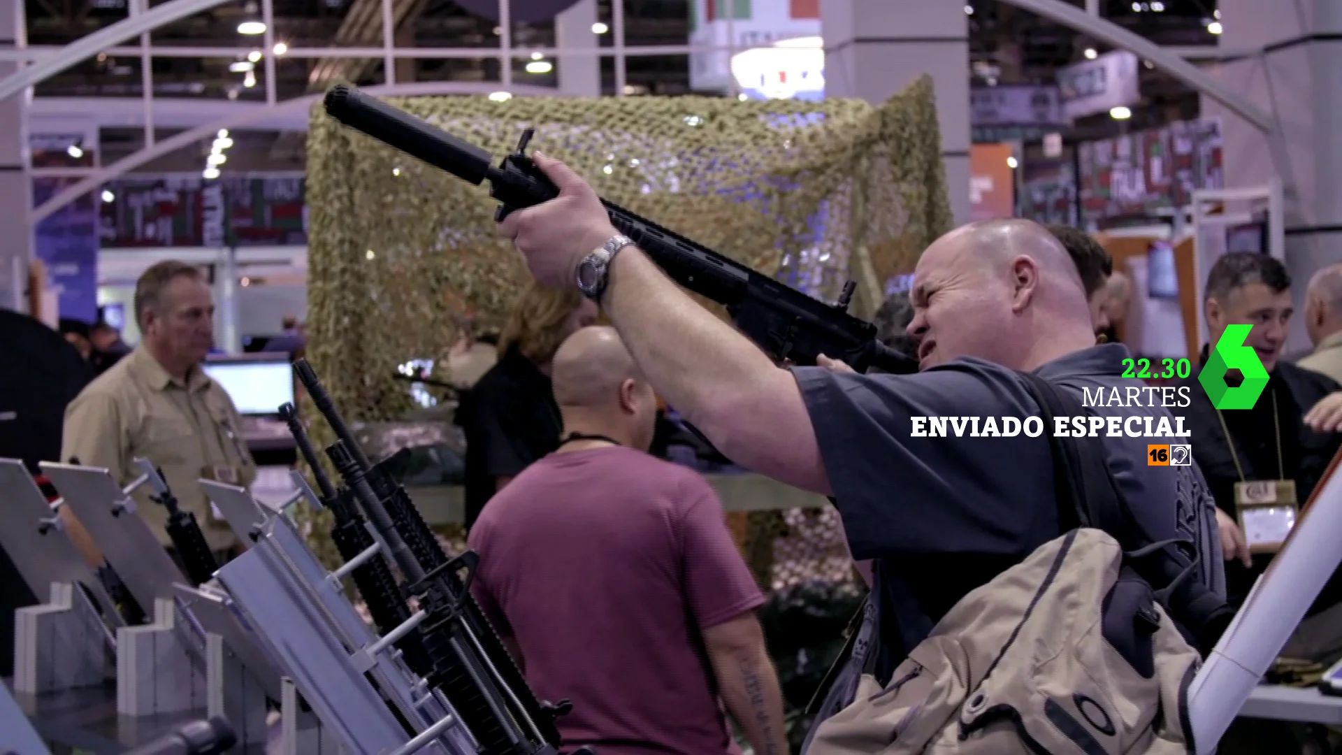 Enviado Especial analiza la cultura de las armas de EEUU Enviado Especial analiza la cultura de las armas de EEUU