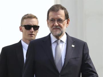 Mariano Rajoy tras la foto de familia de la cumbre informal de jefes de Estado y de Gobierno de la Unión Europea Mariano Rajoy tras la foto de familia de la cumbre informal de jefes de Estado y de Gobierno de la Unión Europea