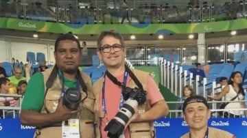 João Maia, el primer fotógrafo ciego en cubrir unos Juegos Paralímpicos