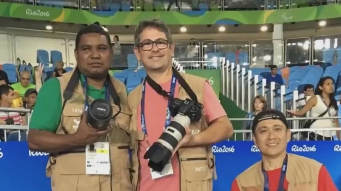 João Maia, el primer fotógrafo ciego en cubrir unos Juegos Paralímpicos