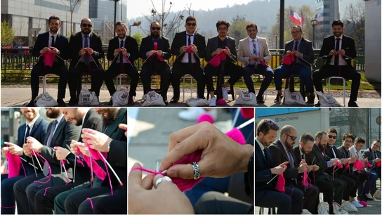 Los Hombres Tejedores en Chile Los Hombres Tejedores en Chile