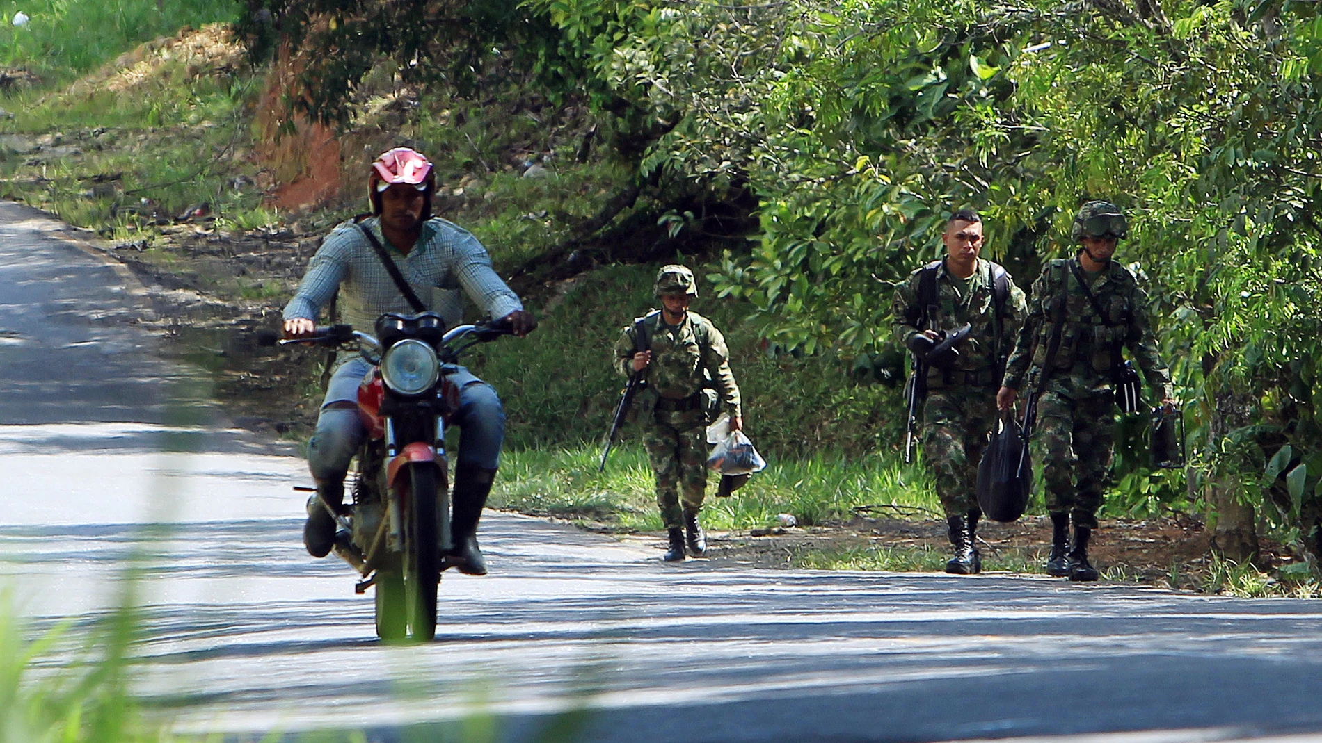 Guerrilleros de las FARC 