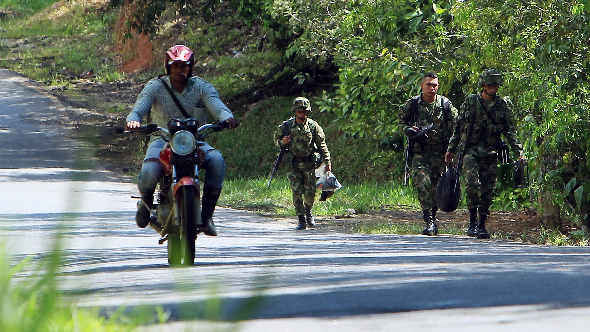 Guerrilleros de las FARC 