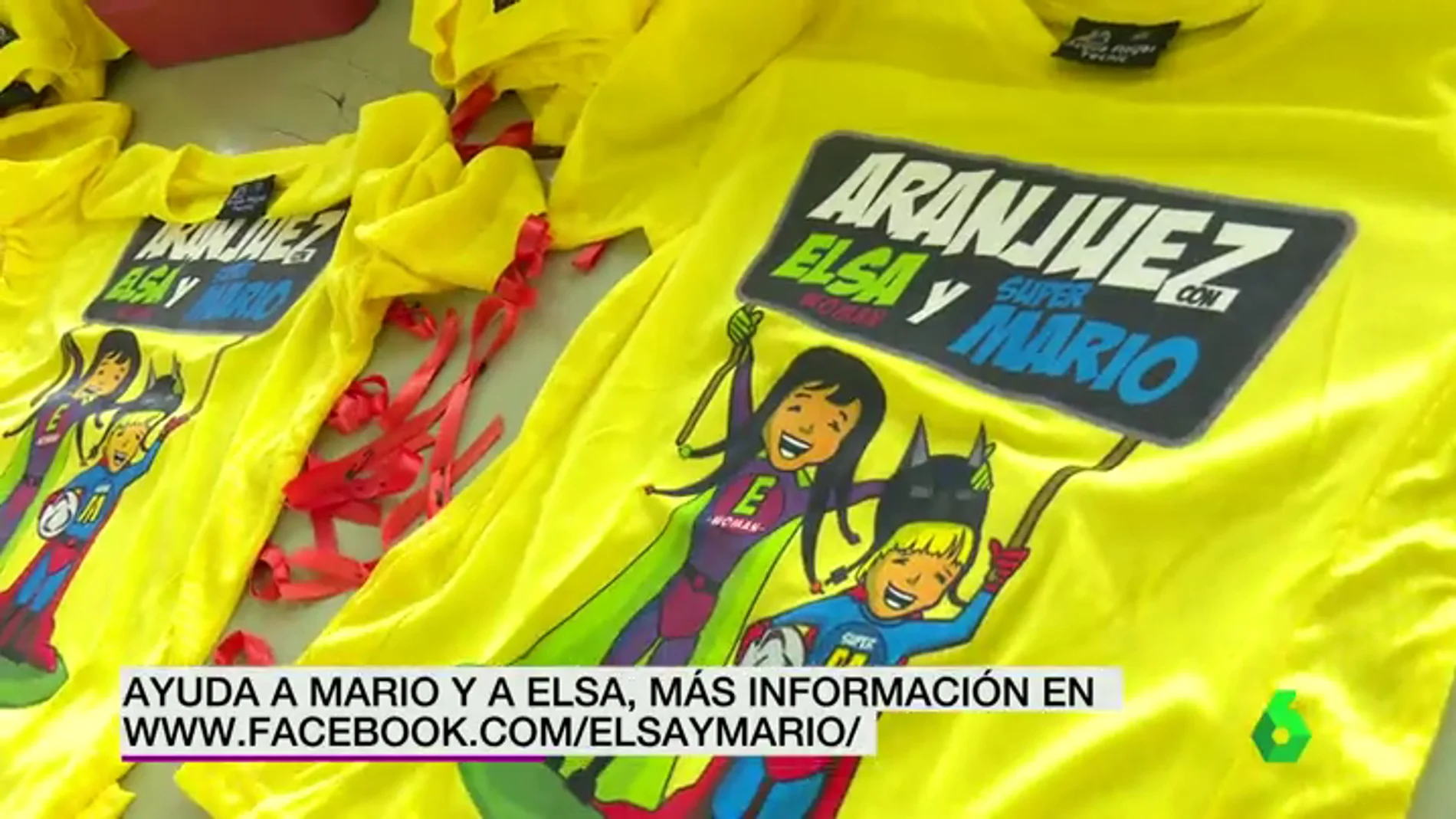 Acciones solidarias en Aranjuez para ayudar a Mario y Elsa, enfermos de ELA infantil