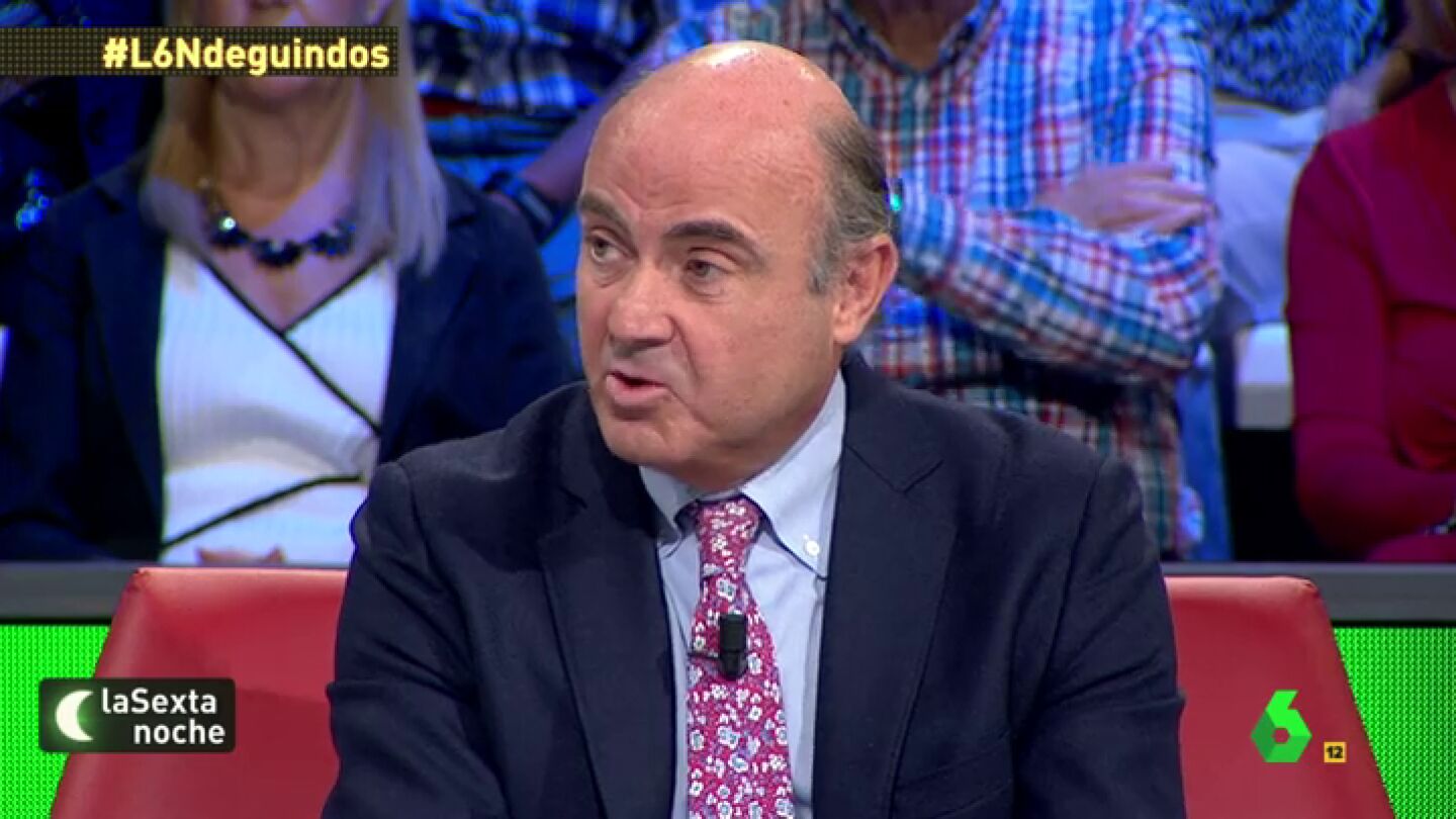 Frame 9.195689 de: De Guindos, sobre las 'tarjetas black': "&iquest;Por qu&eacute; esta gente que ganaba tanto dinero necesitaba gastar con esas tarjetas?"