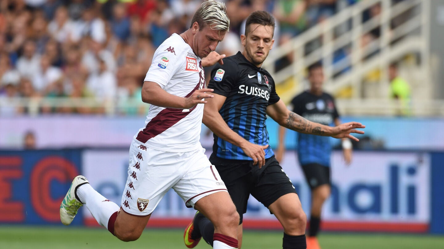 Maxi L&oacute;pez, en un partido con el Torino
