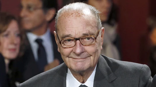El expresidente francés Jacques Chirac (Archivo) Chirac durante la entrega de premios de la Fundación Chirac en París
