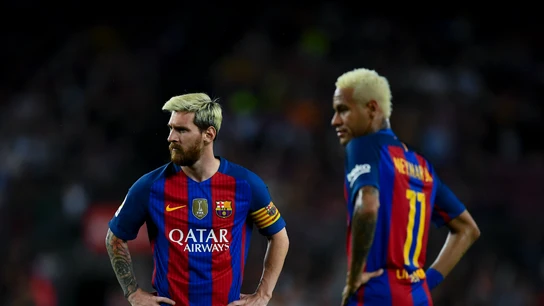 Messi y Neymar, en el Barça Messi y Neymar, en el Barça