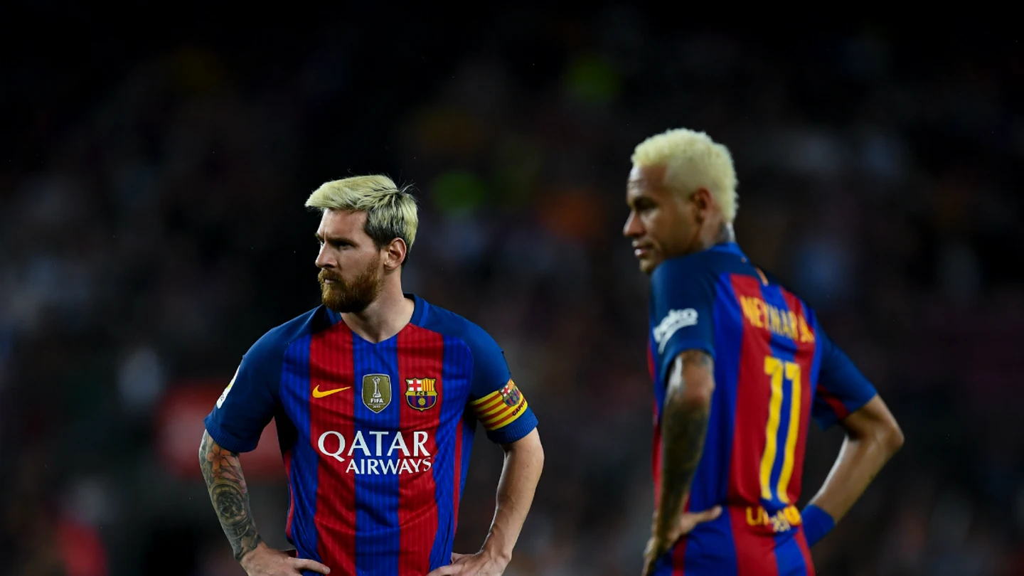 Messi y Neymar, en el Barça Messi y Neymar, en el Barça