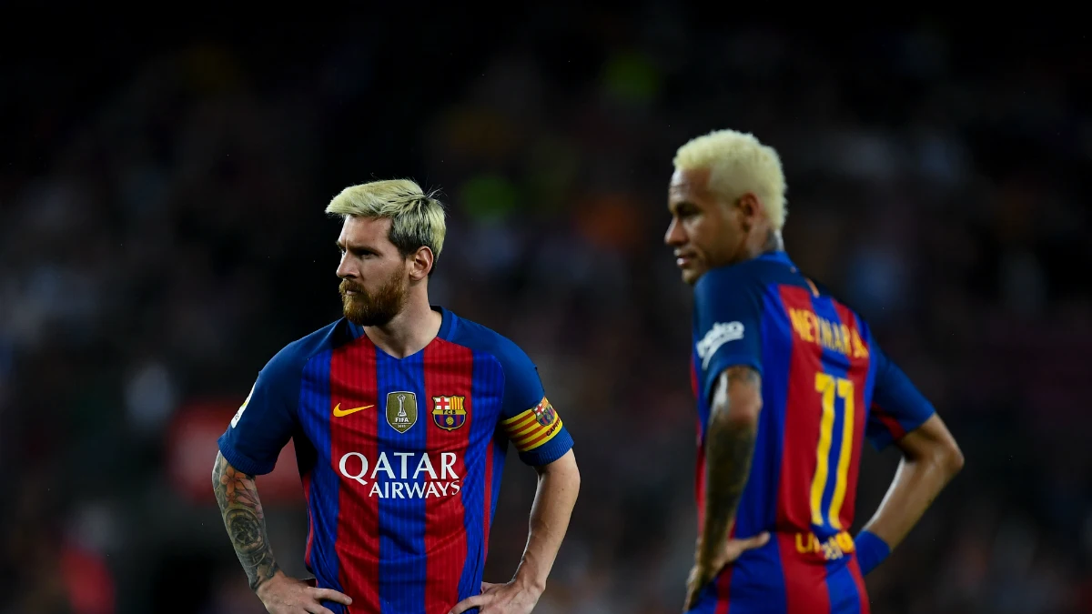 Messi y Neymar, en el Barça