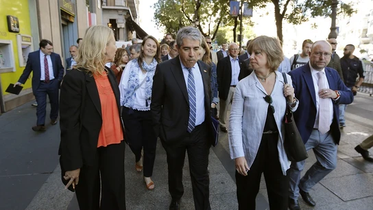 Francesc Homs, a su llegada al Supremo Francesc Homs, a su llegada al Supremo