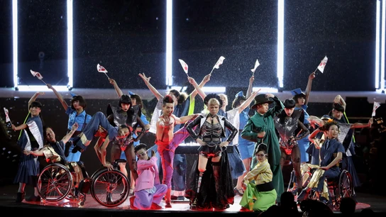 Los Juegos paralímpicos, llenos de color y música Los Juegos paralímpicos, llenos de color y música