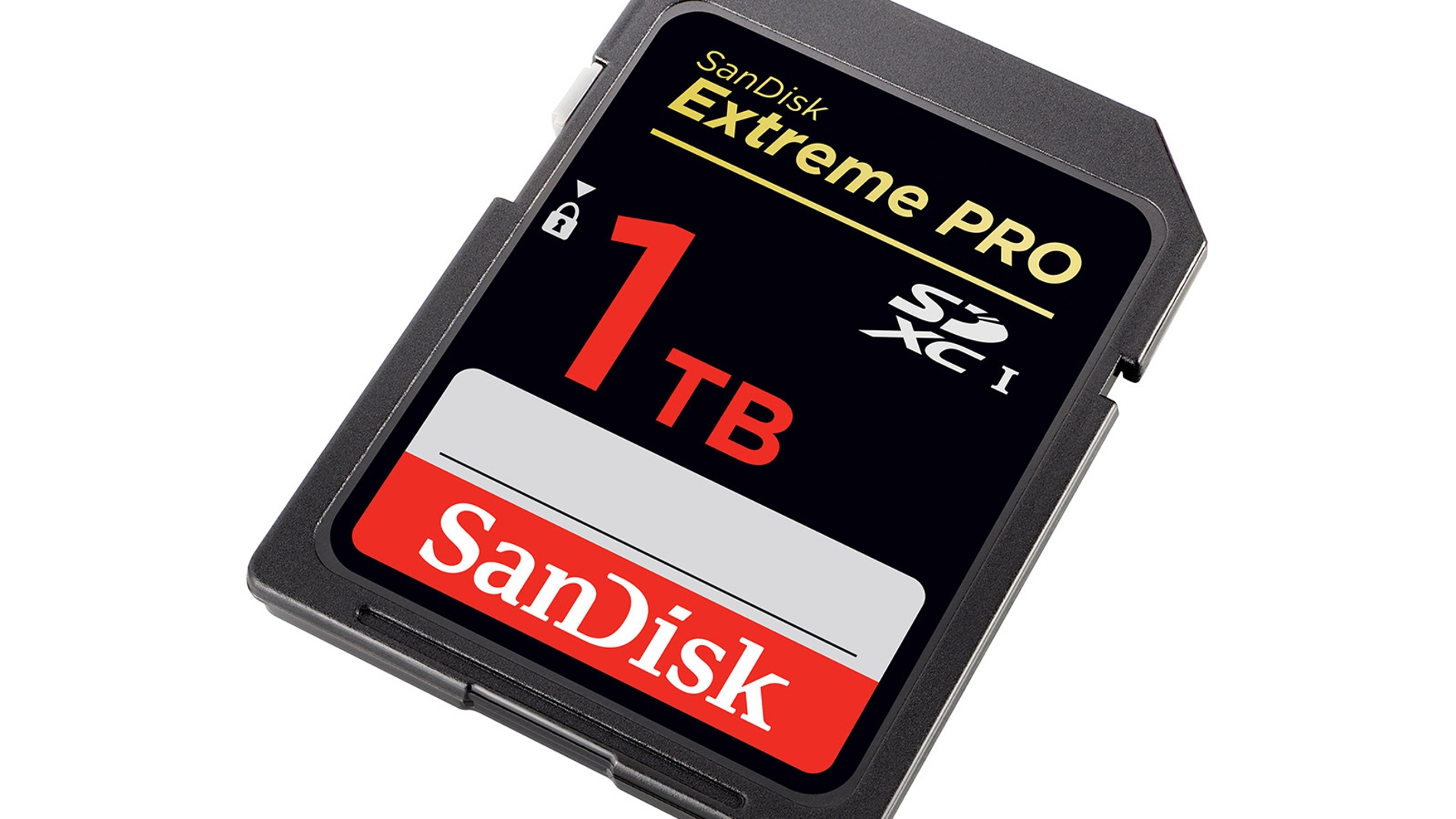 Tarjeta SD de un terabyte