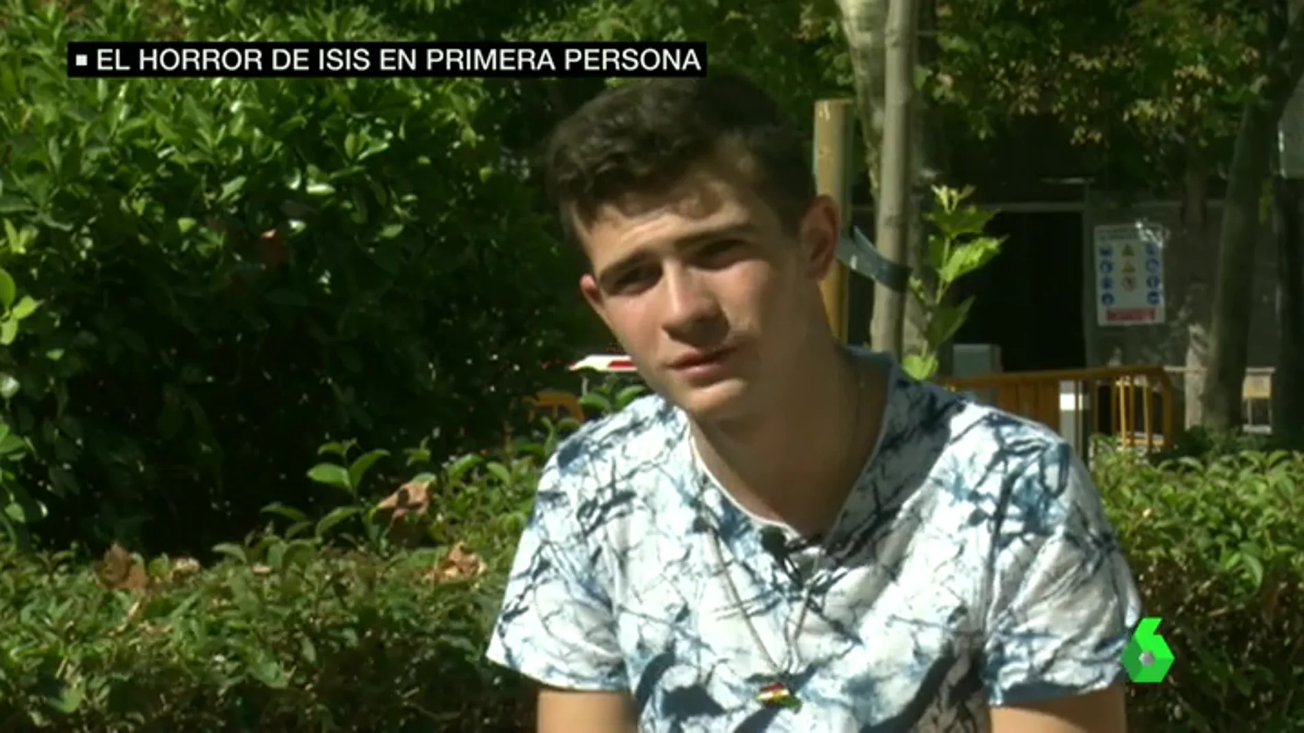 Frame 21.364586 de: Abdul, secuestrado por Daesh con 15 años: "Tenían una habitación de tortura"