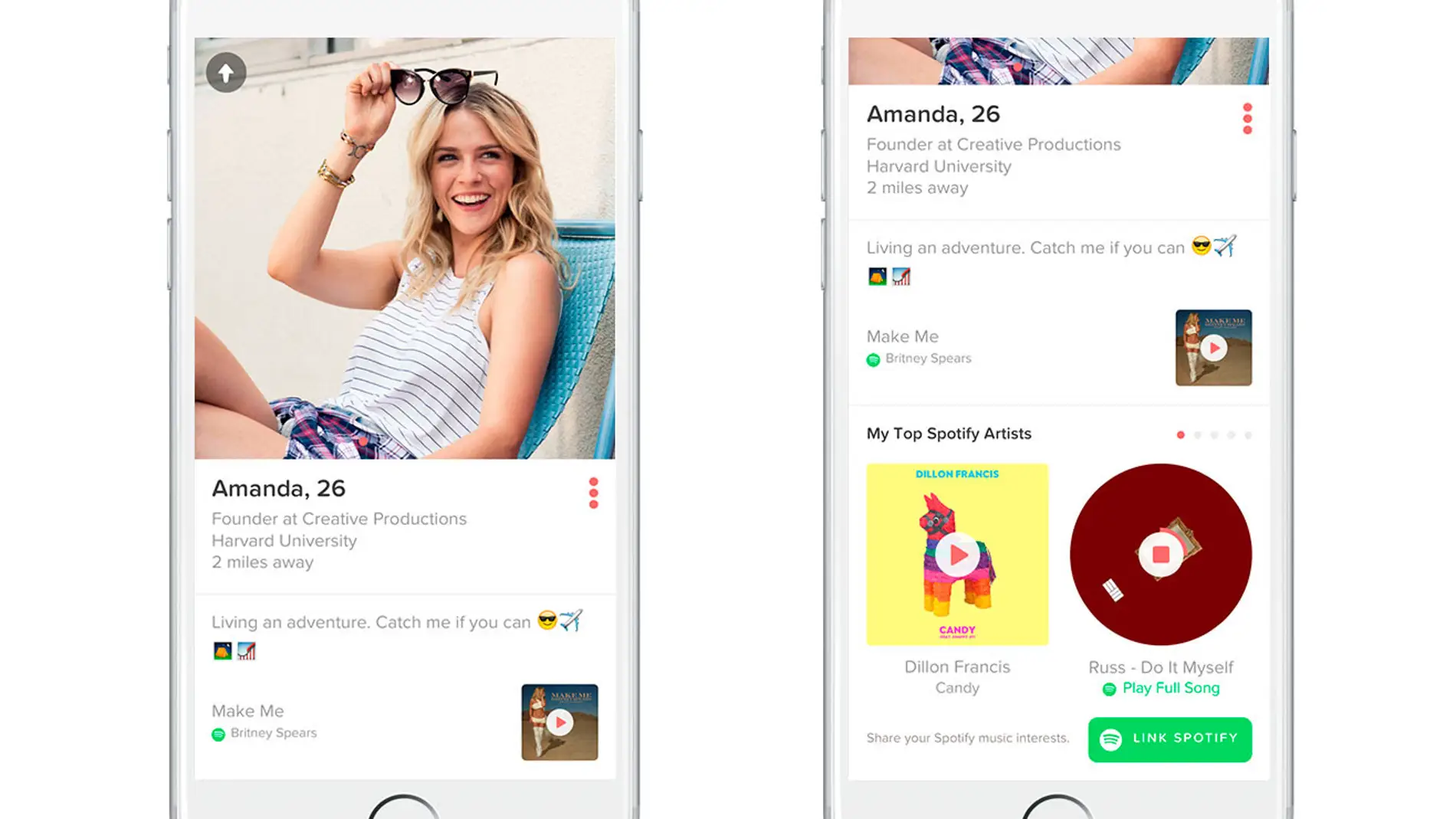 Tinder y Spotify se alían