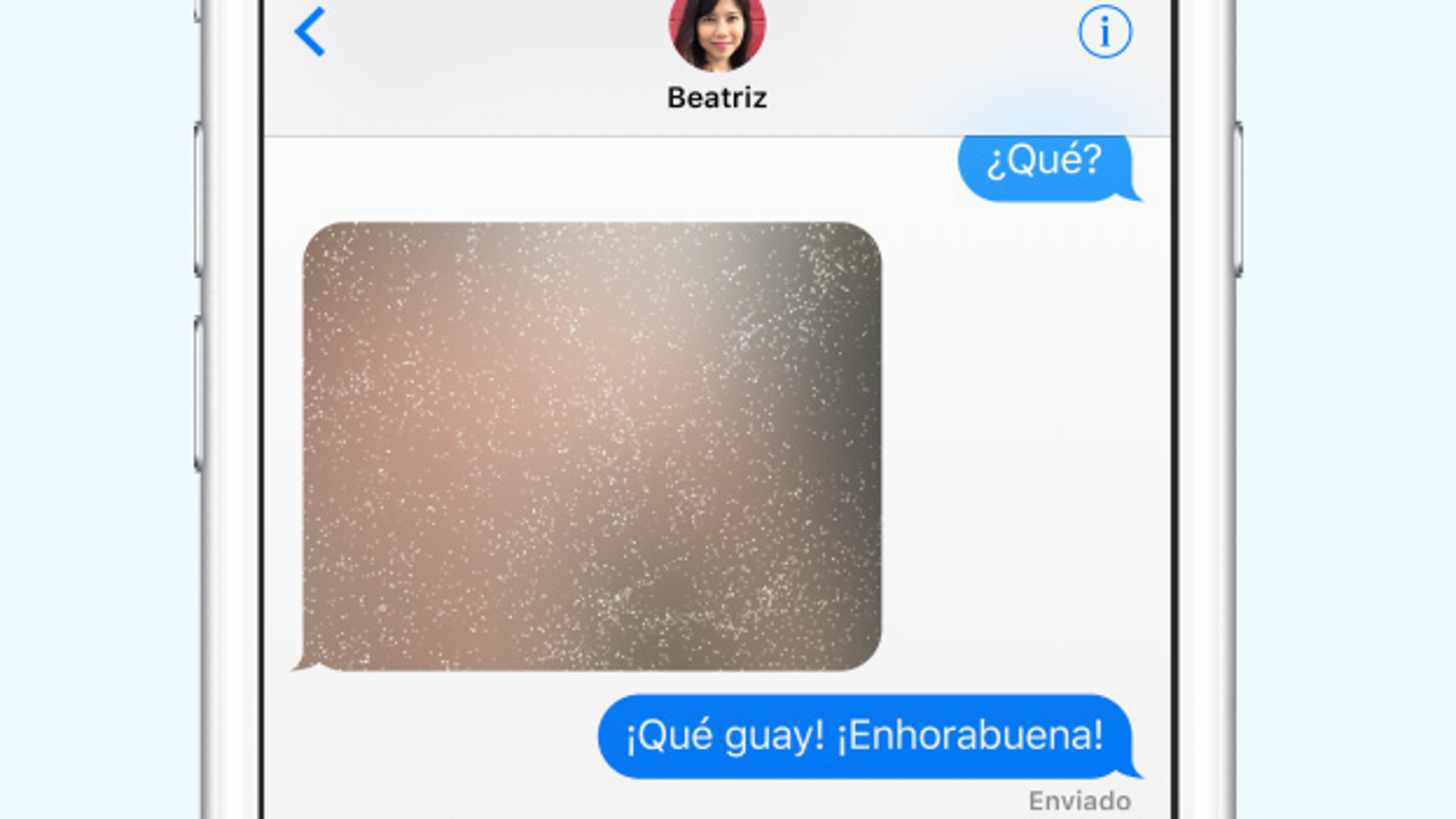 Mensajes en iOS10
