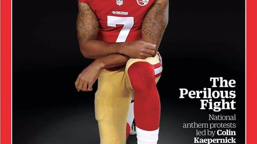 Colin Kaepernick, portada de Time