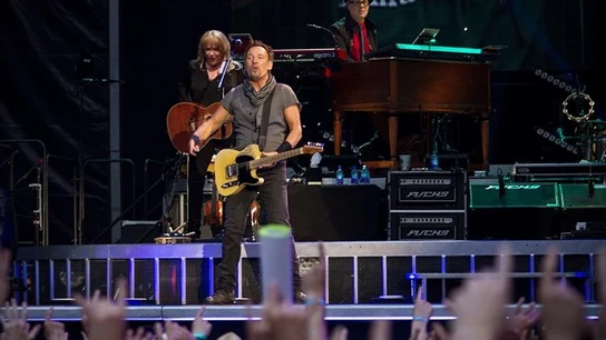 Bruce Springsteen en un concierto Bruce Springsteen en un concierto