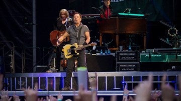 Bruce Springsteen en un concierto 