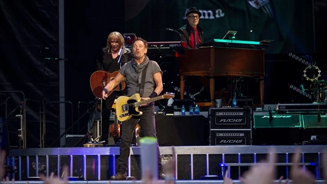 Bruce Springsteen en un concierto Bruce Springsteen en un concierto