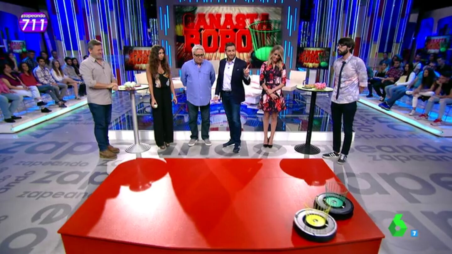 Frame 67.13606 de: Llega 'Canasta robot',el juego de la semAnna m&aacute;s picante: quien falle se come una guindilla" 