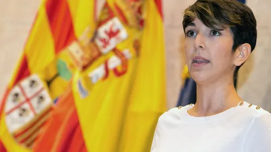 Violeta Barba, presidenta de las Cortes de Aragón Violeta Barba, presidenta de las Cortes de Aragón